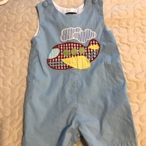 Toddler boys shortall/romper
